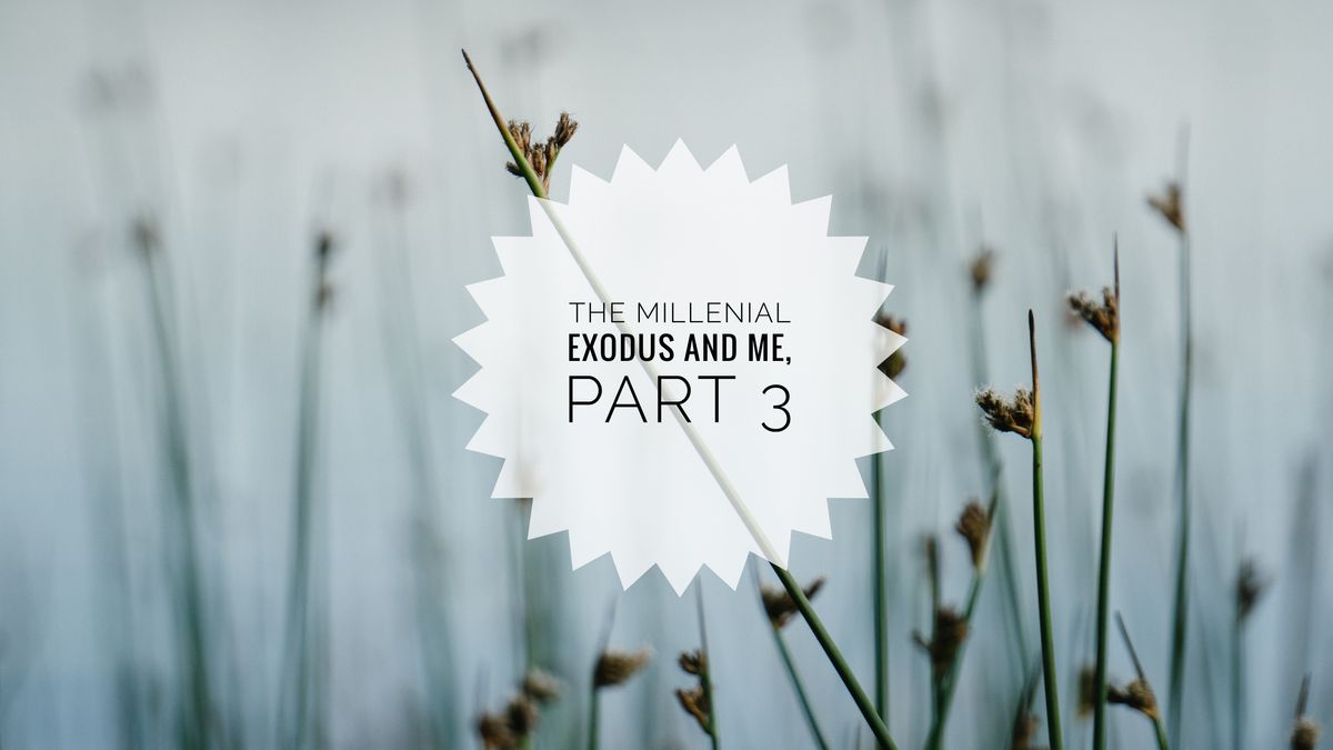 The Millennial Exodus and Me, Part 3